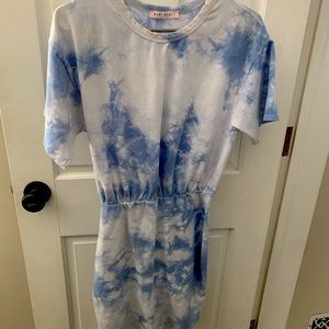 These three boutique t-shirt dress